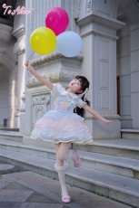 画像7: 【送料無料】【ToAlice Kids】TZ12パステルチュールジャンパースカート《予約受付》 (7)