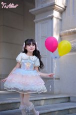 画像3: 【送料無料】【ToAlice Kids】TZ12パステルチュールジャンパースカート《予約受付》 (3)