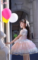 画像25: 【送料無料】【ToAlice Kids】TZ12パステルチュールジャンパースカート《予約受付》 (25)