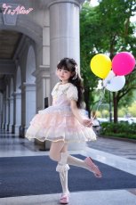 画像14: 【送料無料】【ToAlice Kids】TZ12パステルチュールジャンパースカート《予約受付》 (14)