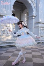 画像20: 【送料無料】【ToAlice Kids】TZ12パステルチュールジャンパースカート《予約受付》 (20)