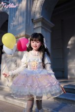 画像13: 【送料無料】【ToAlice Kids】TZ12パステルチュールジャンパースカート《予約受付》 (13)