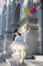 画像10: 【送料無料】【ToAlice Kids】TZ12パステルチュールジャンパースカート《予約受付》 (10)