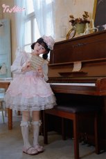 画像17: 【送料無料】【ToAlice Kids】TZ15ピンクリボン丸襟ブラウス《予約受付》 (17)