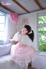 画像9: 【送料無料】【ToAlice Kids】TZ16雪の結晶3連リボンジャンパースカート《予約受付》 (9)