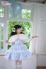 画像20: 【送料無料】【ToAlice Kids】TZ16雪の結晶3連リボンジャンパースカート《予約受付》 (20)