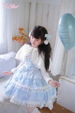 画像23: 【送料無料】【ToAlice Kids】TZ16雪の結晶3連リボンジャンパースカート《予約受付》 (23)