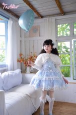 画像19: 【送料無料】【ToAlice Kids】TZ16雪の結晶3連リボンジャンパースカート《予約受付》 (19)