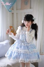 画像27: 【送料無料】【ToAlice Kids】TZ16雪の結晶3連リボンジャンパースカート《予約受付》 (27)