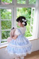 画像32: 【送料無料】【ToAlice Kids】TZ16雪の結晶3連リボンジャンパースカート《予約受付》 (32)