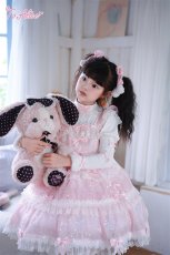 画像11: 【送料無料】【ToAlice Kids】TZ16雪の結晶3連リボンジャンパースカート《予約受付》 (11)