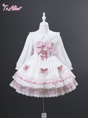 画像6: 【送料無料】【ToAlice Kids】TZC8790 リボン丸襟ブラウス《予約受付》 (6)