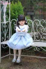 画像9: 【送料無料】TZC5063 雪の結晶ケープ＆ジャンパースカートセットアップ《予約受付》 (9)