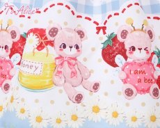 画像8: 【ToAlice Kids】TZC5202いちご×ハニーベアジャンパースカート (8)