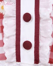 画像4: 【ToAlice Kids】TZC5203いちご×ハニーベアワンピース (4)