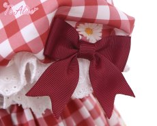 画像7: 【ToAlice Kids】TZC5203いちご×ハニーベアワンピース (7)
