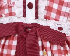 画像8: 【ToAlice Kids】TZC5203いちご×ハニーベアワンピース (8)