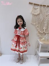 画像20: 【ToAlice Kids】TZC5203いちご×ハニーベアワンピース (20)
