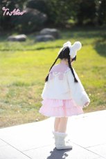 画像12: 【送料無料】【ToAlice Kids】TZC5273 こぐま耳付きスカラップセーラーアウター《予約受付》 (12)