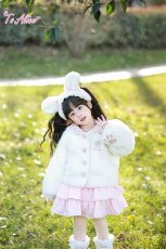 画像14: 【送料無料】【ToAlice Kids】TZC5273 こぐま耳付きスカラップセーラーアウター《予約受付》 (14)