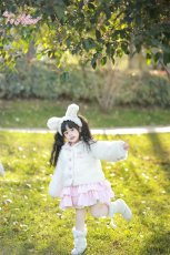 画像17: 【送料無料】【ToAlice Kids】TZC5273 こぐま耳付きスカラップセーラーアウター《予約受付》 (17)