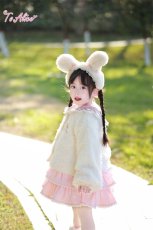 画像5: 【送料無料】【ToAlice Kids】TZC5273 こぐま耳付きスカラップセーラーアウター《予約受付》 (5)