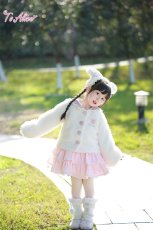 画像9: 【送料無料】【ToAlice Kids】TZC5273 こぐま耳付きスカラップセーラーアウター《予約受付》 (9)