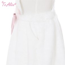 画像4: 【ToAlice Kids】TZC7026  ゆめかわうさぎもこもこサロペットバルーンスカート (4)