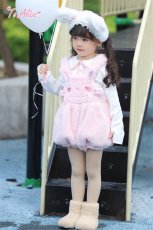 画像11: 【送料無料】TZC8500 いちご×肉球刺繍丸襟トップス《予約受付》 (11)