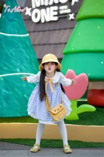 画像9: 【送料無料】【ToAlice Kids】TZC8597 ことり幼稚園長袖ワンピース《予約受付》 (9)