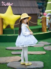 画像5: 【送料無料】【ToAlice Kids】TZC8597 ことり幼稚園長袖ワンピース《予約受付》 (5)