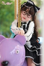 画像6: 【送料無料】【ToAlice Kids】TZC8761 ヨーク切替リボントップス《予約受付》 (6)