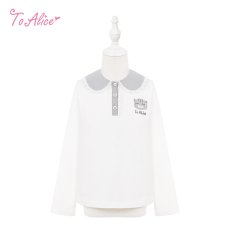 画像1: 【送料無料】【ToAlice Kids】TZC8694 オリジナルネコちゃん 長袖トッ《予約受付》 (1)