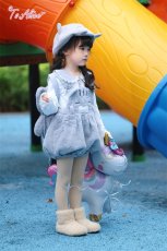 画像10: 【送料無料】【ToAlice Kids】TZC8694 オリジナルネコちゃん 長袖トッ《予約受付》 (10)