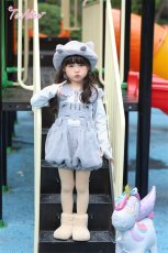 画像2: 【送料無料】【ToAlice Kids】TZC8694 オリジナルネコちゃん 長袖トッ《予約受付》 (2)