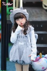 画像3: 【送料無料】【ToAlice Kids】TZC8694 オリジナルネコちゃん 長袖トッ《予約受付》 (3)