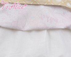 画像7: 【Last one】【ToAlice Kids】TZL1044パステルベア長袖ワンピース【20％OFF】 (7)