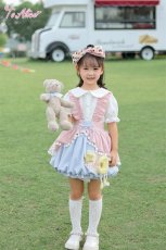 画像10: 【送料無料】【ToAlice Kids】TZL1145星レースパフスリーブブラウス《予約受付》 (10)