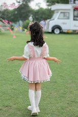 画像17: 【送料無料】【ToAlice Kids】TZL1145星レースパフスリーブブラウス《予約受付》 (17)