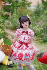 画像24: 【ToAlice】S2512 StrawberryRabbitプリントリボンクリップセット (24)