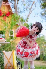 画像25: 【ToAlice】S2512 StrawberryRabbitプリントリボンクリップセット (25)