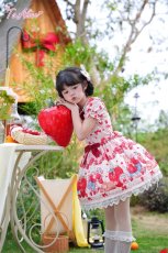 画像28: 【ToAlice】S2512 StrawberryRabbitプリントリボンクリップセット (28)