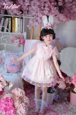 画像13: 【ToAlice Kids】TZL1319 うさぎ♡魔法少女ワンピース (13)