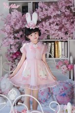 画像14: 【ToAlice Kids】TZL1319 うさぎ♡魔法少女ワンピース (14)