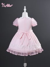 画像4: 【ToAlice Kids】TZL1319 うさぎ♡魔法少女ワンピース (4)