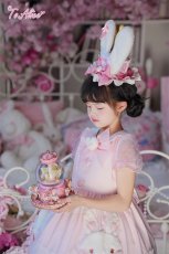 画像6: 【ToAlice Kids】TZL1319 うさぎ♡魔法少女ワンピース (6)