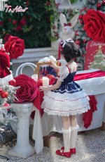 画像18: 【送料無料】【ToAlice Kids】TZL1438白雪姫コルセット風デザインドレス《予約受付》 (18)