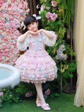 画像10: 【送料無料】【ToAlice Kids】TZL1654 Dolly Ribbonジャンパースカート《予約受付》 (10)