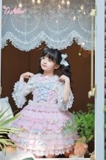 画像5: 【送料無料】【ToAlice Kids】TZL1654 Dolly Ribbonジャンパースカート《予約受付》 (5)