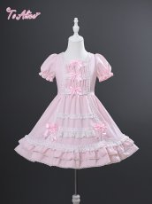 画像2: 【送料無料】【ToAlice Kids】TZL1726 RibbonDollyワンピース《予約受付》 (2)